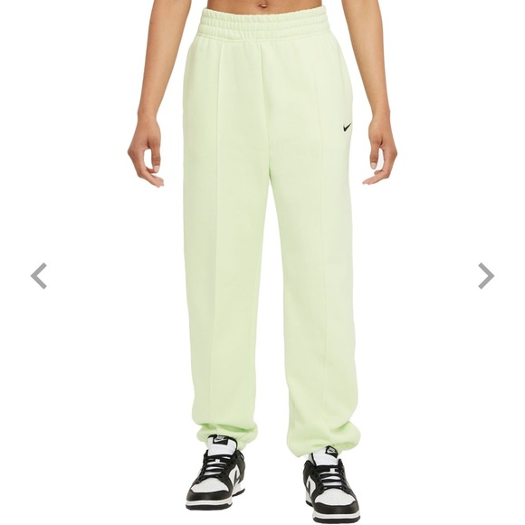 Nike Pants - NWT! NIKE Neon Green Loose Fit Mid Rise Joggers!